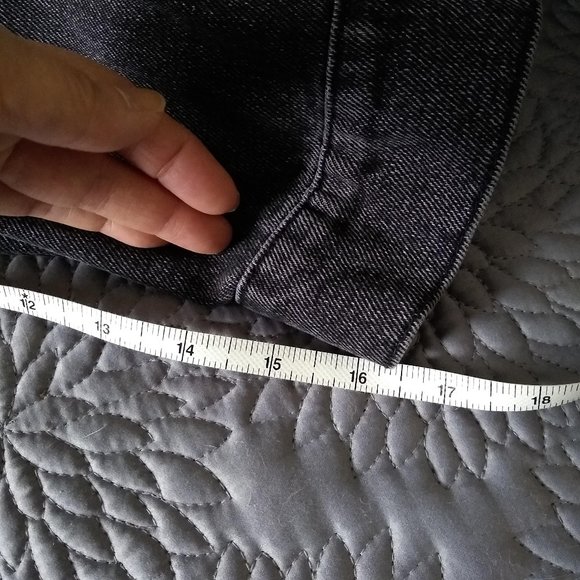 Zara denim full zip long sleeve mini dress NWOT - Picture 8 of 9